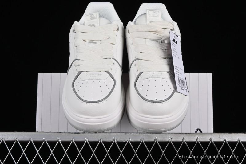 MLB Chunky Liner Basic New York Yankees Height-Increasing Thick-Sole Casual Sneakers - 3ASXCLB3N50SIS