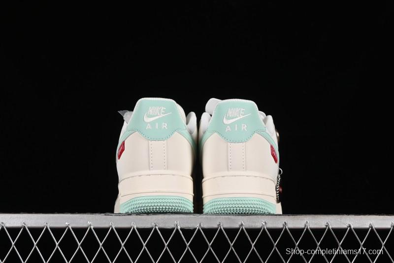 Supreme x Nike Air Force 1 '07 Low Collaborative Sneakers in Youthful Green - HD1968-023