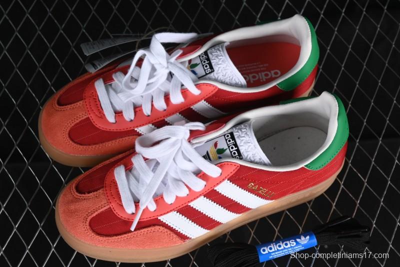 Adidas Originals Gazelle Indoor IF9641 Retro Casual Slip-Resistant Low-Top Sneakers - IF9641