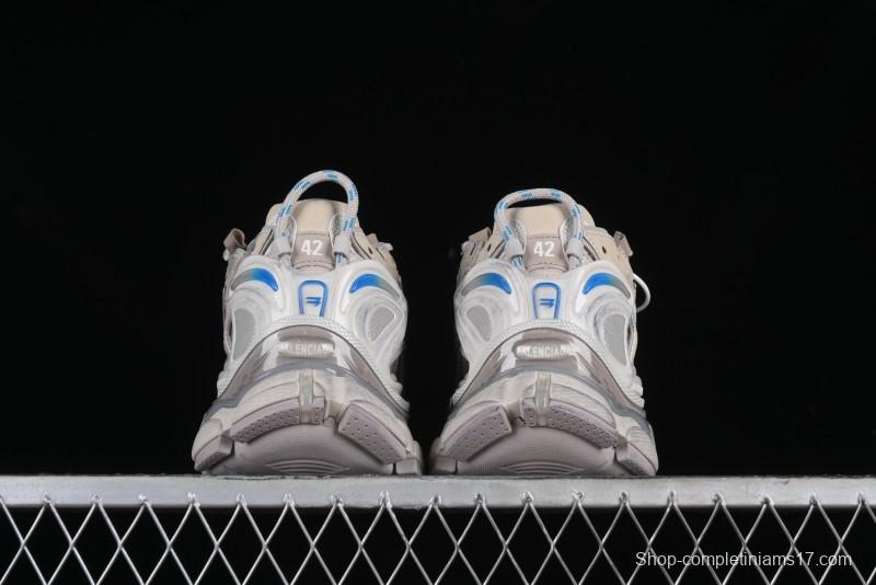 Balenciaga Runner Kith Four Color Retro Casual Sneakers - W3RNY2240