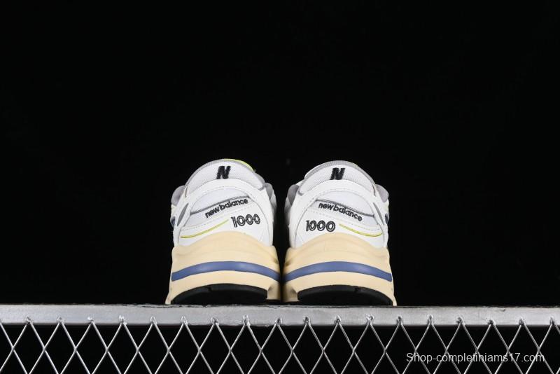 New Balance 1000 Series Retro Dad Style Low-Top Casual Running Shoes - W1000CV