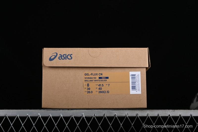 Asics Gel-Flux 4 Low-Top Breathable Casual Running Shoes with Rearfoot Gel Cushioning - 1012B464-102