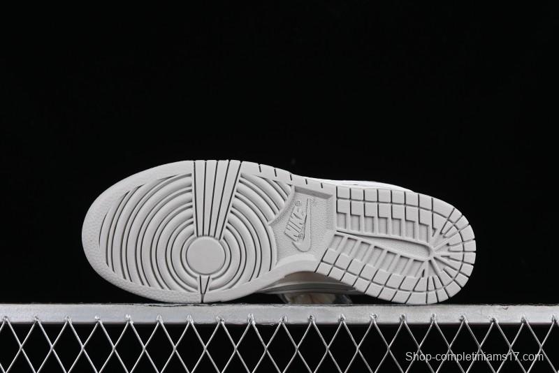 Nike Supreme x Nike SB Dunk Low Casual Skate Shoes in Beige Grey - RM2308-233