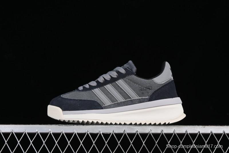 Adidas Originals SL 72 Retro Running Shoes with Nylon Upper and Rubber Outsole - IH5633