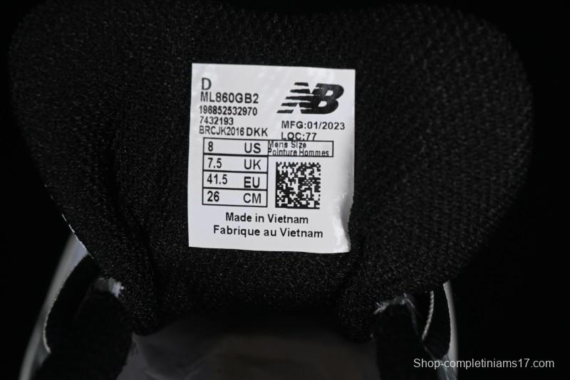 New Balance 860V2 Classic Retro Dad Style Casual Running Shoes - ML860GB2