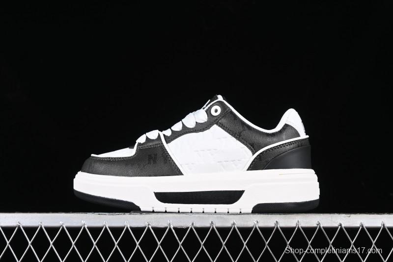 MLB NY Yankees Chunky Liner Classic Monogram Lightweight Platform Sneakers with 6cm Height Boost - 3ASXCMN4N50BKS