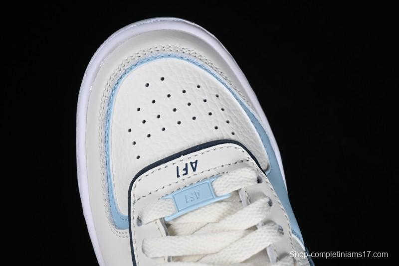 Nike Air Force 1 Shadow Lightweight Elevated Low-Top Versatile Sneakers - DZ1847-107