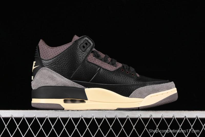 Nike A Ma Maniere x Air Jordan 3 Retro Black Sneakers - FZ4811-001