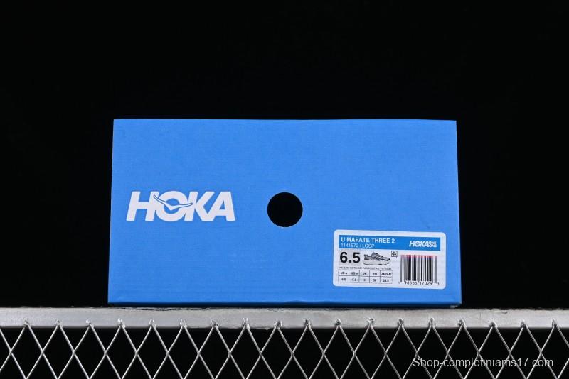 Hoka Mafate Three 2 Ultra-Lightweight Cushioned Trail Running Shoes - 1141572 LOSP