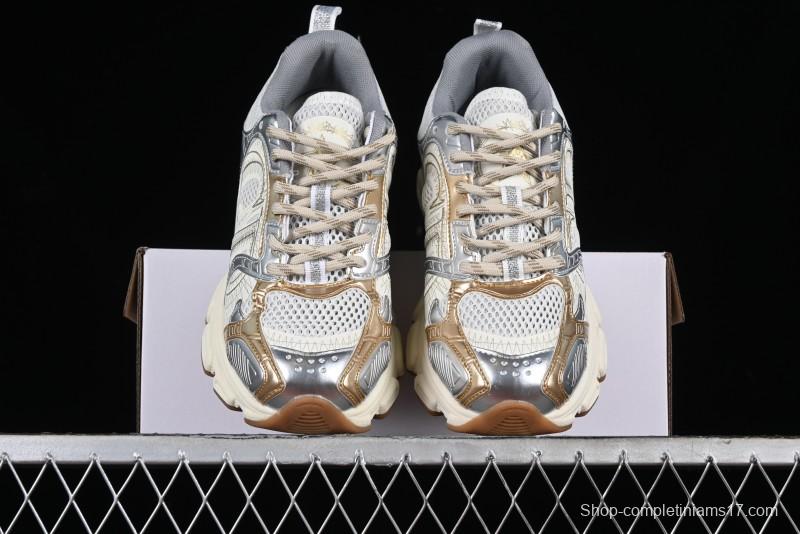 Dior Chrono Round Toe Lace-Up Lifestyle Casual Running Sneakers - 49G GOLDEN