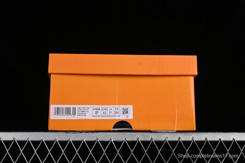 Nike Travis Scott x Fragment Design x Jordan Air Jordan 1 Low OG SP AJ1 LX1988-102