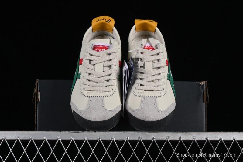 Onitsuka Tiger Mexico 66 Low-Top Leather Running Shoes - 1183C102-201