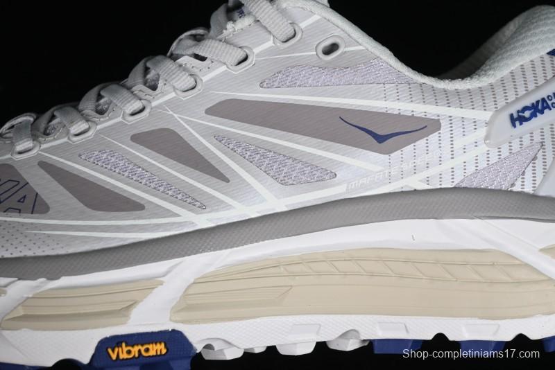 Hoka Mafate Speed 2 Lightweight Trail Running Shoes with Fresh Foam Midsole and Vibram Outsole - 1126851 OPR