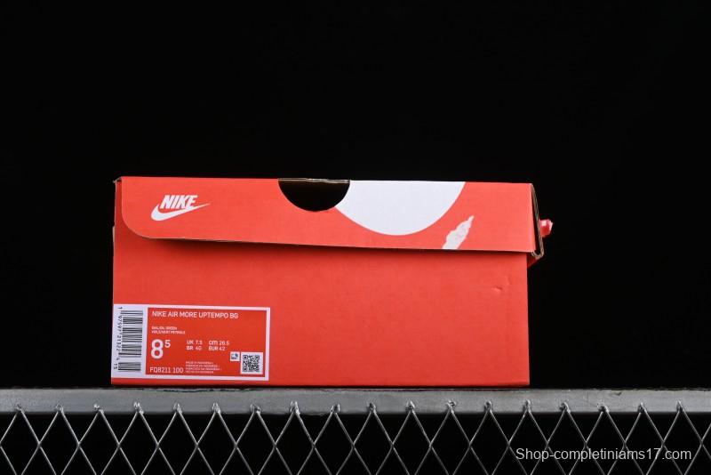 Nike Air More Uptempo 96 QS Scottie Pippen OG Classic High Street Versatile Casual Sports Culture Basketball Shoes - FQ8211-100