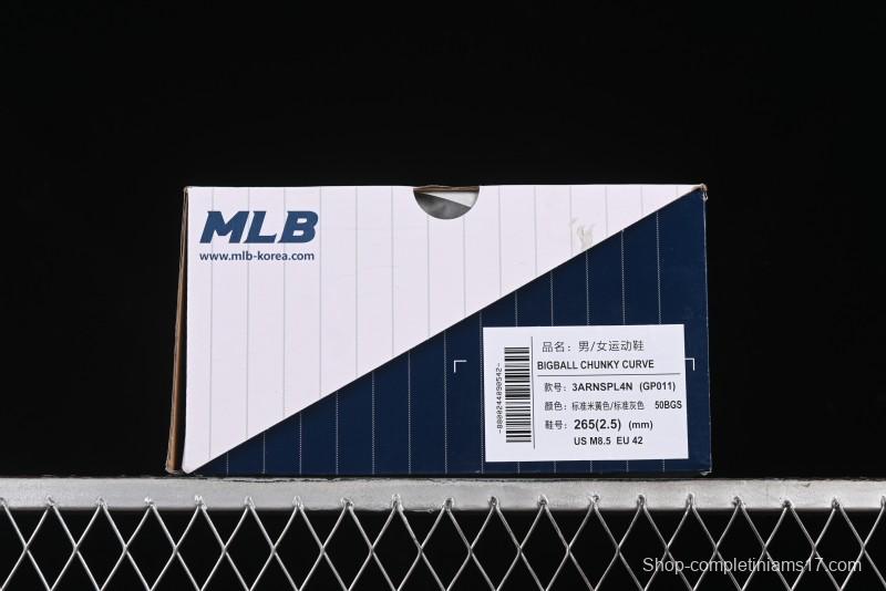 New York Yankees MLB Bigball Chunky Curve Thick Sole Casual Sneakers - 3ARNSPL4N50BGS