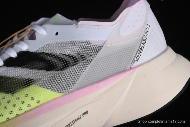 Adidas Adizero Adios Lightweight Breathable Low-Top Running Shoes - IG6444