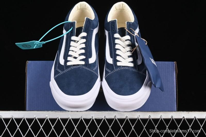 Vans Old Skool 36 LX Full Suede Retro Low-Top Canvas Vulcanized Sneakers - VN000CNGCIE