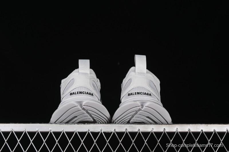 Balenciaga Circuit Lightweight Distressed Print Round Toe Fashion Casual Shoes - WFLGY0315