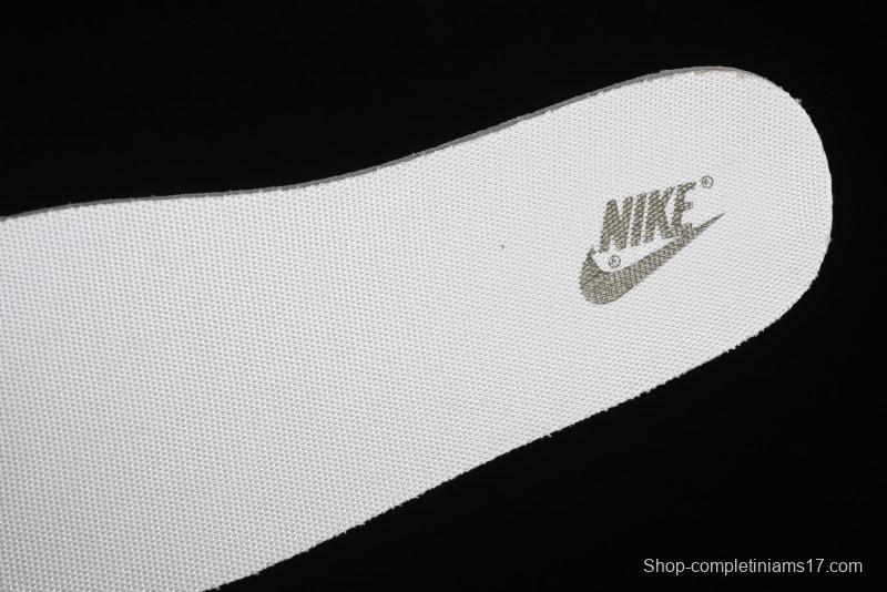 Nike SB Dunk Low Supreme Collaboration - Off-White Green Check Anniversary Customized Low-Top Casual Skate Shoes - DQ1098-391