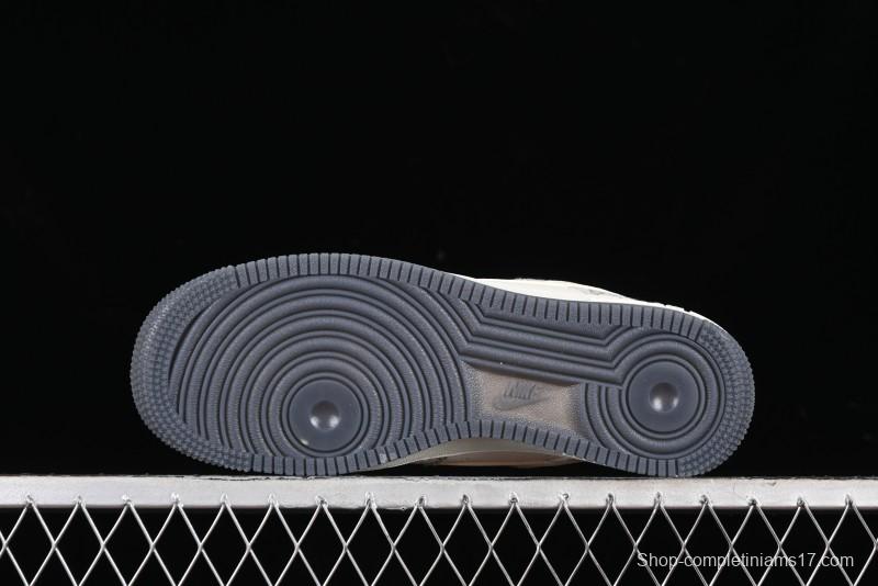 Nike Air Force 1 '07 Low Gucci Collaboration - Ash Grey Low-Top Casual Sneakers BB9577-102