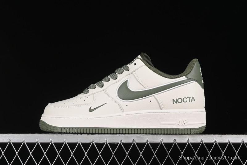 Nike Nocta x Nike Air Force 1 '07 Low Casual Sneakers in Beige Green - NO0224-027