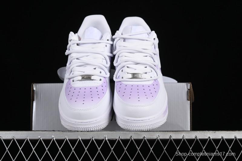 Nike Air Force 1 '07 Low Custom Spray Painting Romantic Message Low-Top Casual Sneakers - ZH0316-028