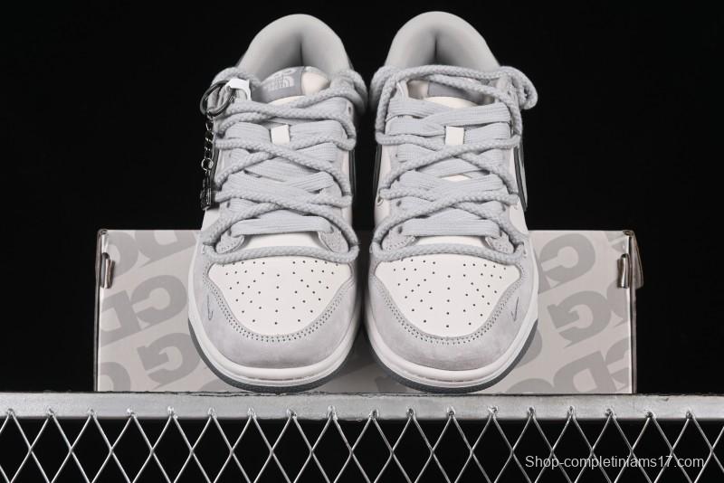 Nike SB Dunk Low The North Face Collaboration - Anniversary Edition Premium Custom Low-Top Casual Skate Shoes - XX2025-327