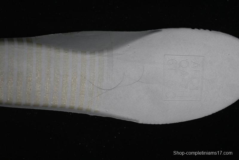 Nike Air Force 1 '07 Low White Grey Black Double Swoosh Casual Sneakers - DY8899-001