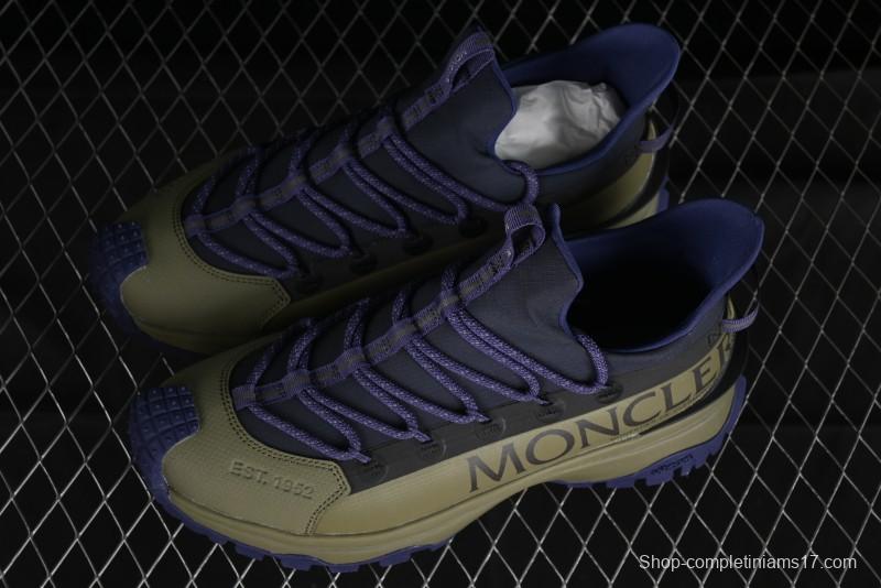 Moncler Trailgrip GTX Hiking Shoes with Cordura Nylon Gore-Tex Waterproof and Vibram Outsole - M00240M3457