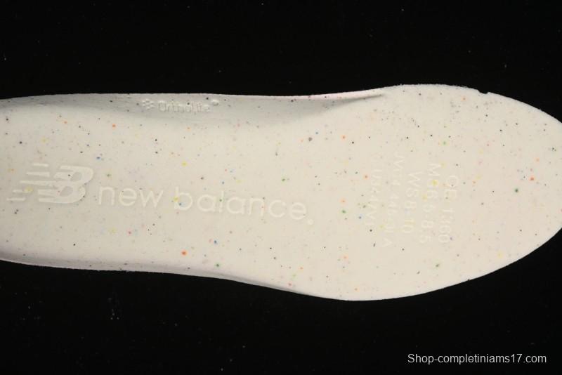 New Balance 3447 Series Retro Running Shoes with Textile and Leather Upper - U3447LA