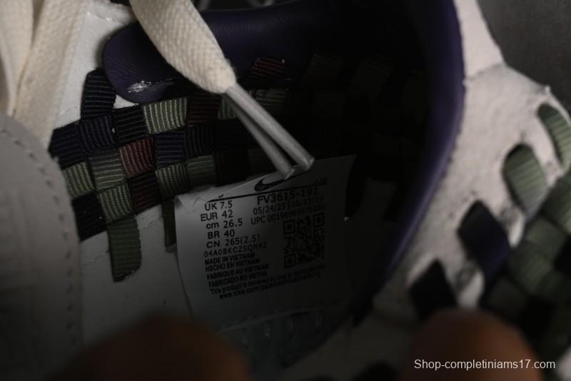 Nike Footscape Woven Asymmetrical Knit Low-Top Lifestyle Sneakers with Nike Air Cushion - FV3615-191