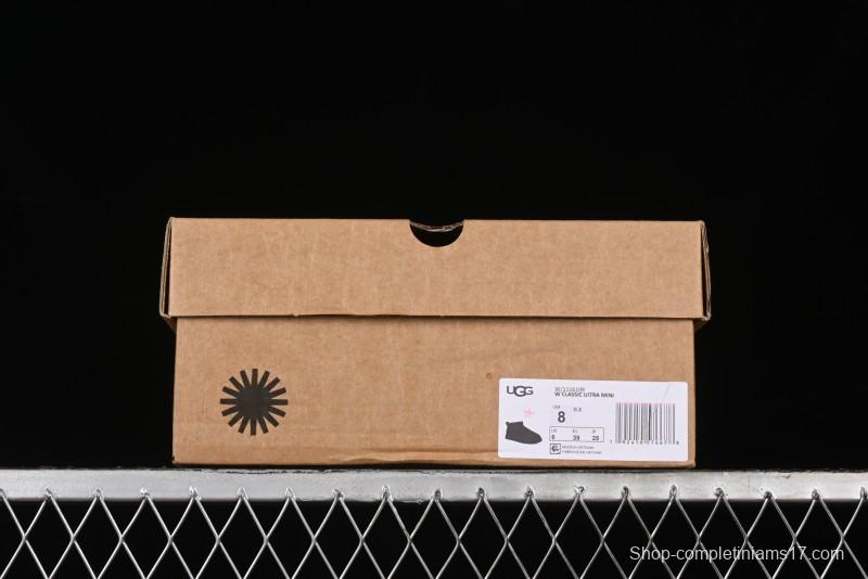 UGG Classic Ultra Mini Short Boots with Genuine Australian Sheepskin and TREADLITE Outsole - 1116109