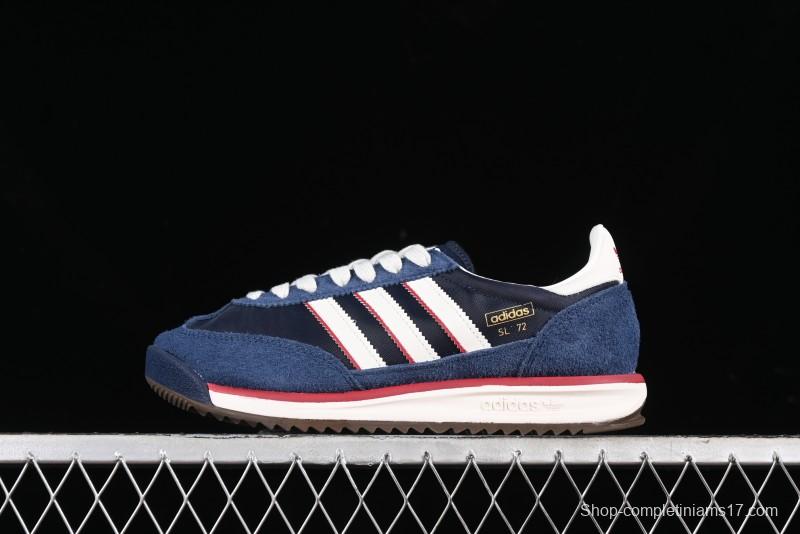 Adidas Originals SL 72 RS Retro Running Shoes with Nylon Upper and Suede Accents - IH0895