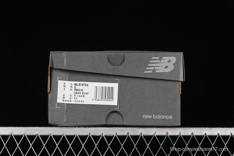 New Balance 574 Series Retro Casual Running Shoes - ML574TD2