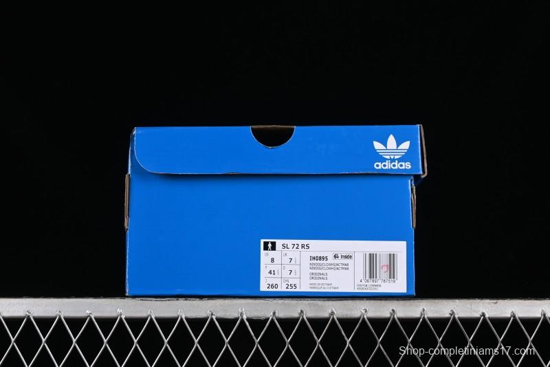 Adidas Originals SL 72 RS Retro Running Shoes with Ecotex Tongue and EVA Midsole - IH0895