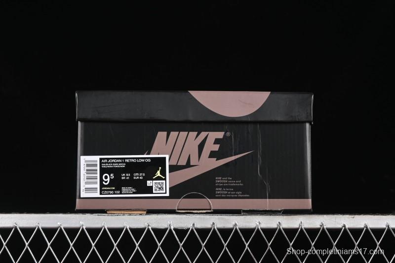 Nike Air Jordan 1 Low AJ1 Mocha Low Top Basketball Shoes - CZ0790-102