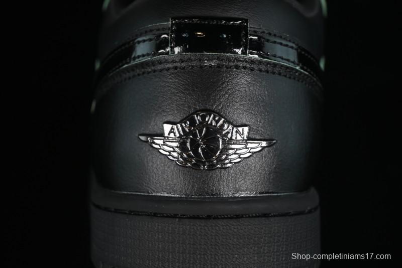 Nike Air Jordan 1 Low Black Cat Basketball Shoes - HM3690-001