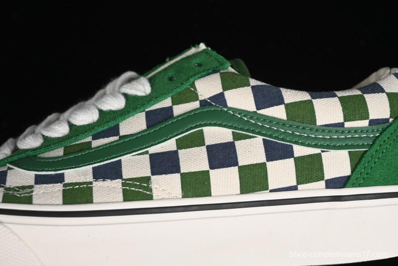 Vans Old Skool 36 Checkerboard Low-Top Canvas Sneakers - VN000D7HY29
