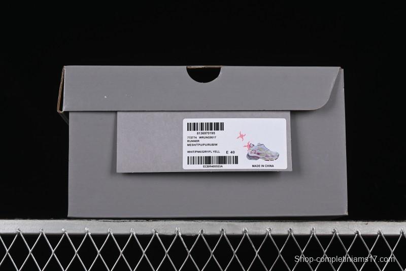 Balenciaga Runner Kith Four Color Retro Casual Sneakers - W3RMU9517