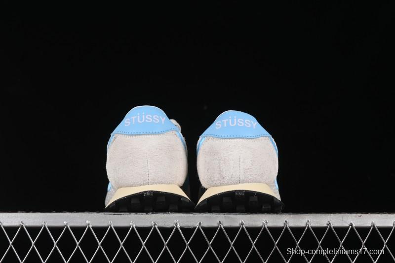 Nike Stussy Roshe Run LD-1000 Comfortable Versatile Slip-Resistant Durable Waffle Low-Top Casual Running Shoes - FQ5369-001