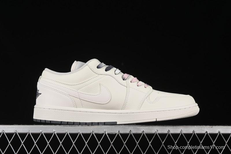 Nike Air Jordan 1 Low Retro Basketball Shoes Stone Island Collaboration - DC2024-025