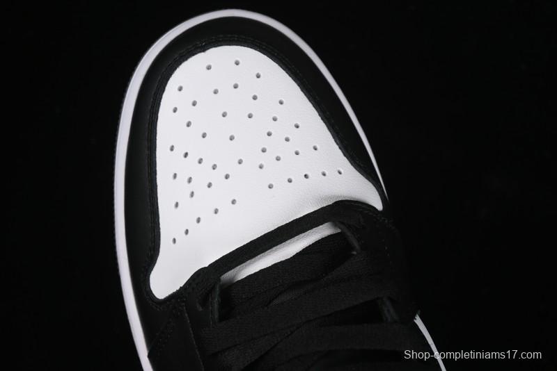 Nike Air Jordan 1 Mid AJ1 White Black Grey Mid-Top Casual Sneakers - DQ8426-001