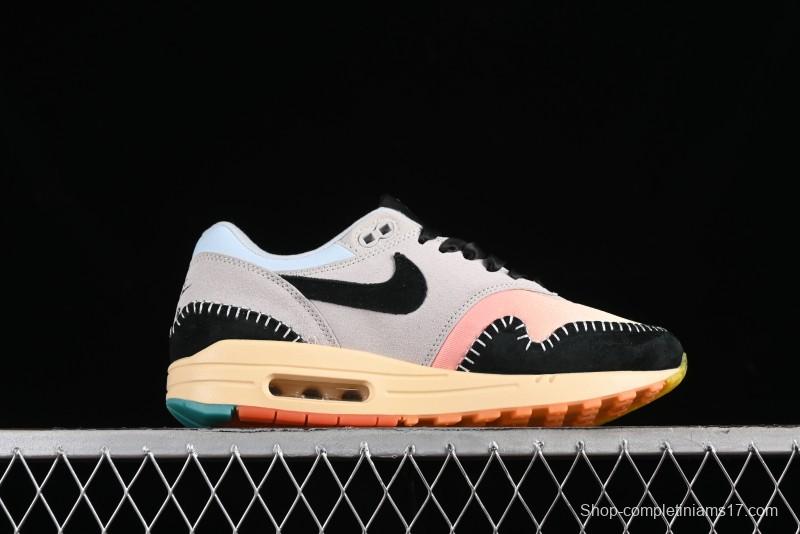 Nike Air Max 1 Retro Running Shoes with Half-Sole Air Cushion - FZ3610-072