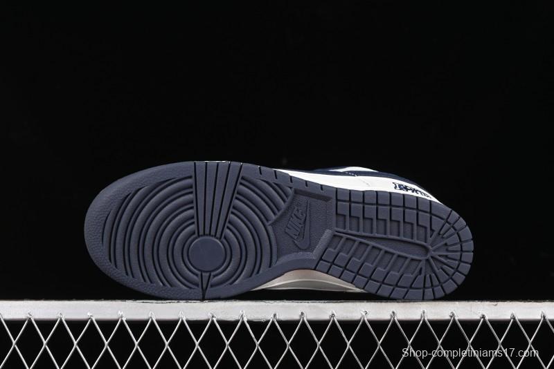 Nike SB Dunk Low NYC Collaboration Dark Blue Low-Top Casual Skateboarding Shoes - NC2103-303