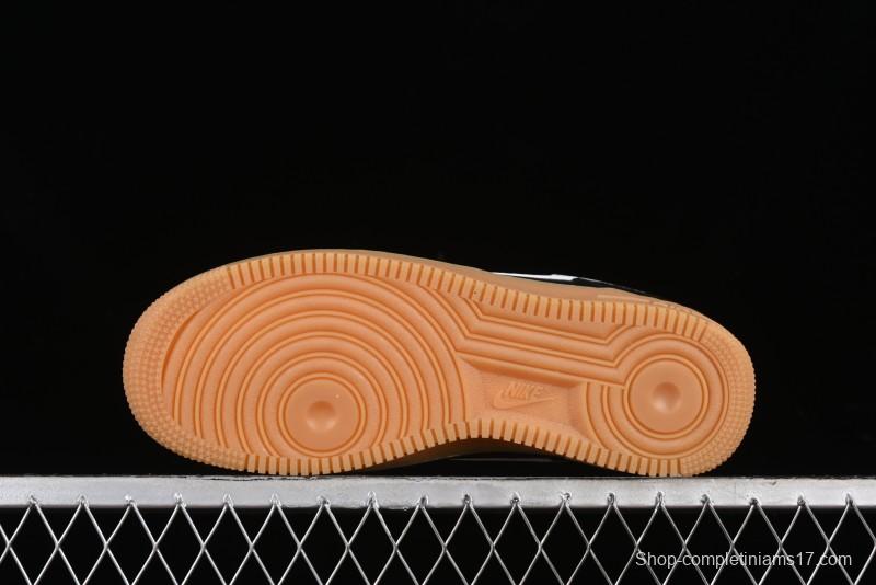 Nike Air Force 1 '07 Low Casual Sneakers with Full-Length Air Cushion - FQ8714-004