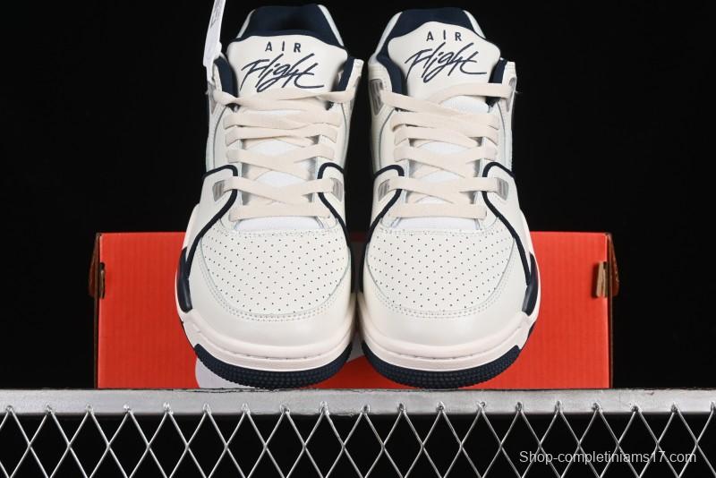 Nike Air Flight 89 Low Basketball Shoes with Air Cushion Technology - FQ8256-001