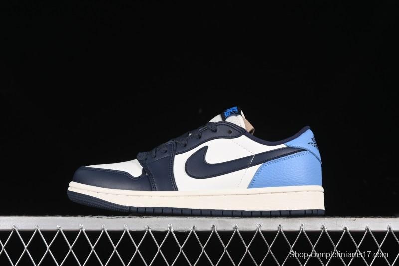 Nike Air Jordan 1 Low OG "Obsidian" Basketball Shoes - CZ0790-400