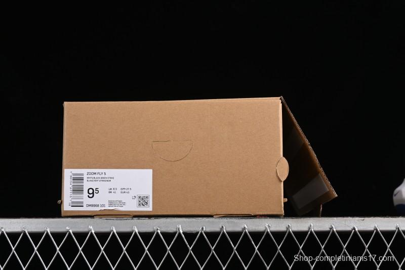 Nike Zoom Fly 5 Premium Lightweight Running Shoes with React Technology and Carbon Fiber Plate - DM8968-101