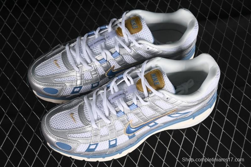 Nike P-6000 Prm Retro Casual Sneakers with Lightweight Design - HJ7246-100