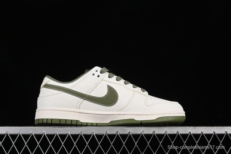 Nike SB Dunk Low UN Collaboration - Letter Green Anniversary High-End Custom Low-Top Casual Skate Shoes - BB2699-211